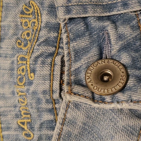 Vintage Y2K American Eagle Distressed-Style Boyfriend Jeans - Picture 4 of 5